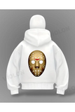 Mask Devil Detail Full Mask Oversize Hırka