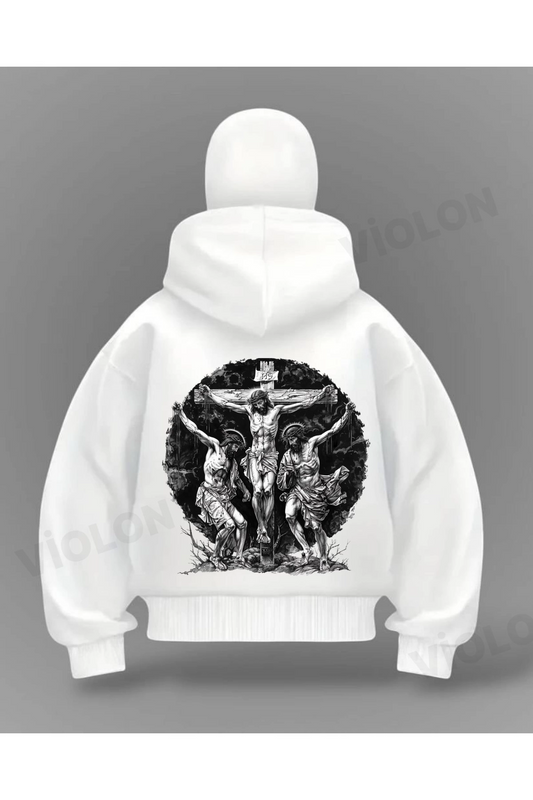 Messiah Detail Full Mask Oversize Hırka