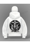 Messiah Detail Full Mask Oversize Hırka