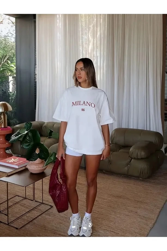 Milano 96 Design Unisex Oversize T-shirt