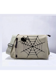 PMG SHOP Spider Web Unisex Bej Postacı Çantası