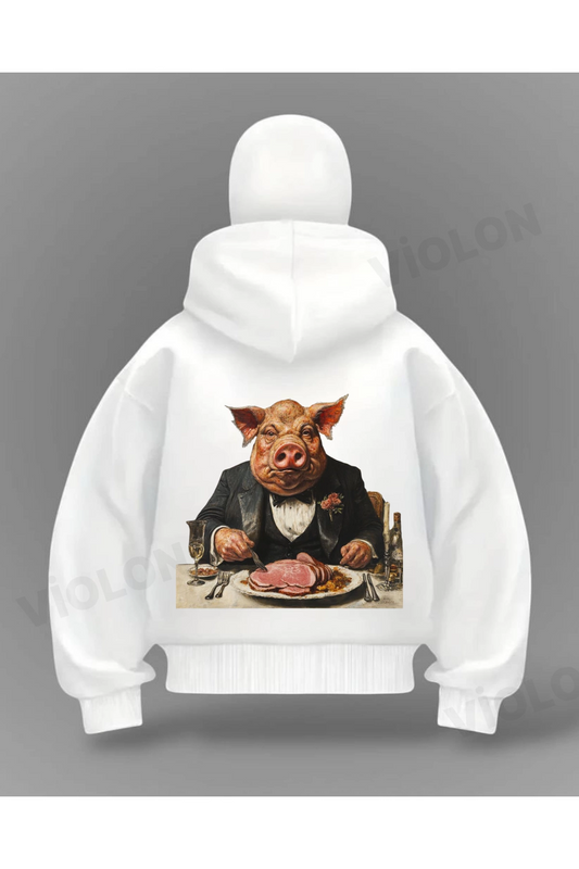 Prof PIG Detail Full Mask Oversize Hırka