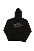 Reverse Rhinestones Oversize Hoodie