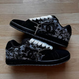 Midnight Dc Skull Head Ayakkabı Sneaker