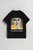 Siyah Cat ''Erm, What The Sigma?'' Unisex T-shirt