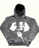 Smoking Woman Cigarette Yıkamalı Sweatshirt