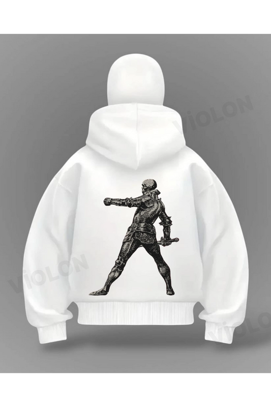 Soldiers Detail Full Mask Oversize Hırka