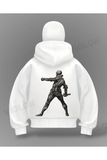 Soldiers Detail Full Mask Oversize Hırka