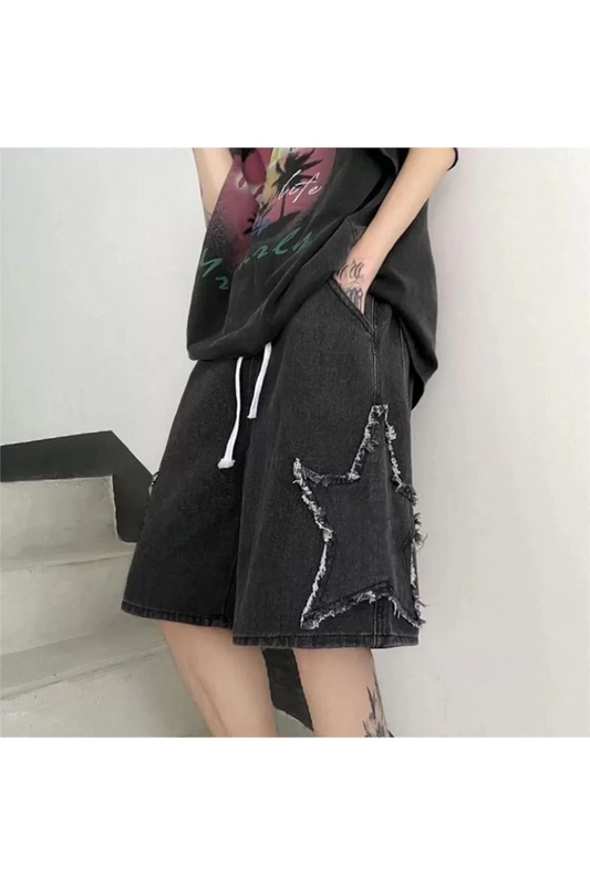 Star Streetwear Kot Kısa Şort