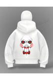 Testere Detail Full Mask Oversize Hırka