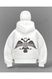 Türk Kartal Detail Full Mask Oversize Hırka