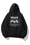Unisex Brave Sweatshirt Siyah