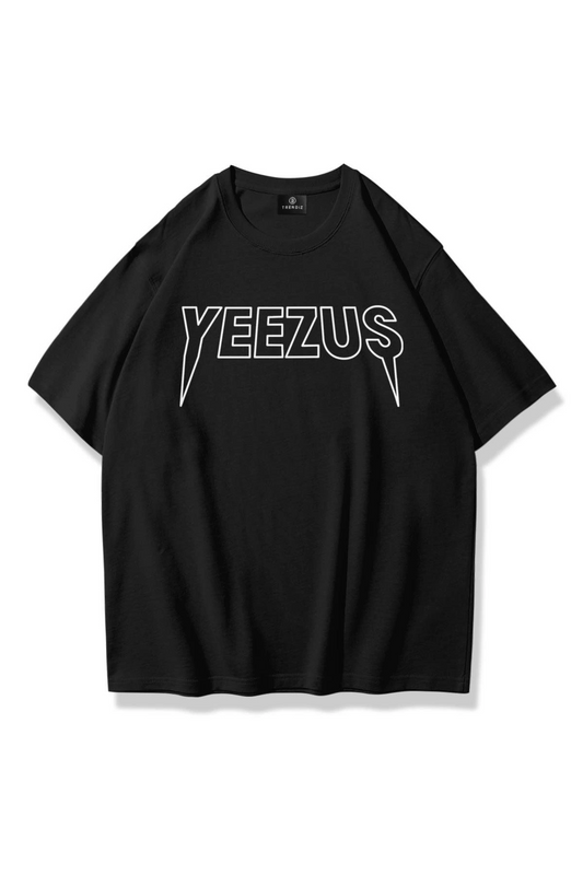 Unisex Yeezus Tshirt Siyah