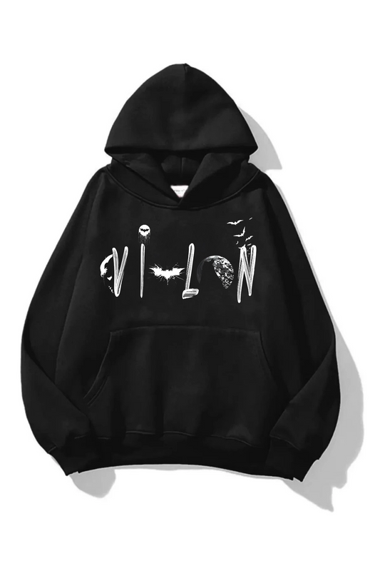 Violon Series Batman Baskılı Oversize Sweatshirt