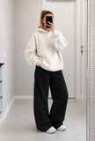 WING SIRT DANTEL KANAT DETAYLI SWEATSHIRT