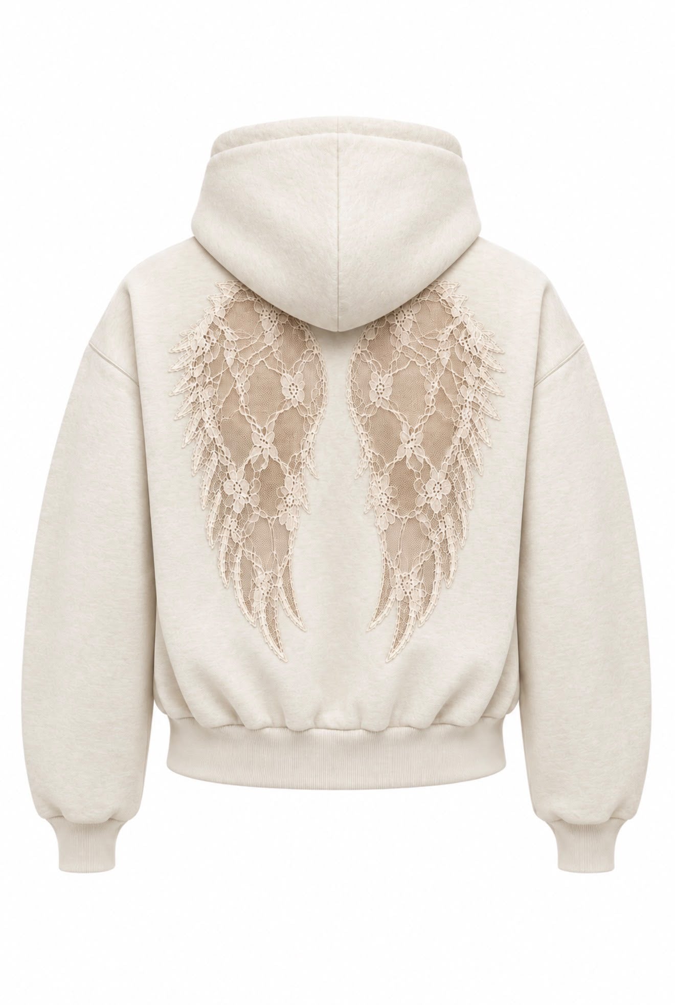 WING SIRT DANTEL KANAT DETAYLI SWEATSHIRT
