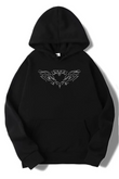 Y2K Unisex Oversize Taşlı Heart Hoodie Sweatshirt